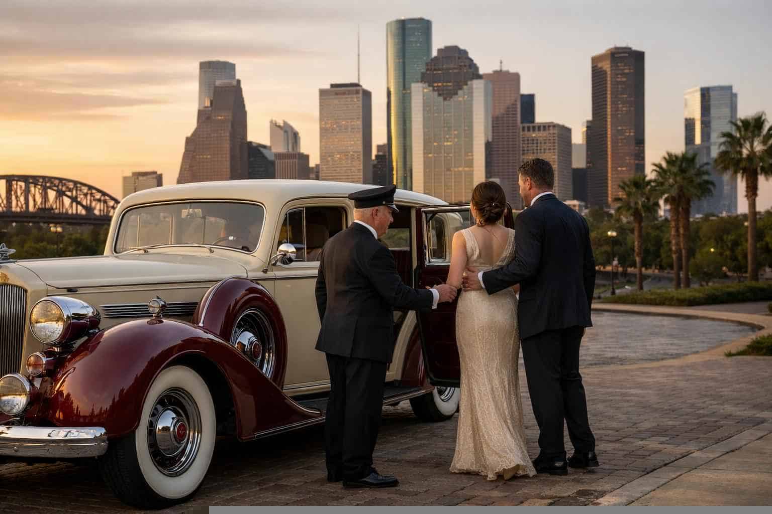 Antique Vehicle Rental Services With Driver In Houston Texas