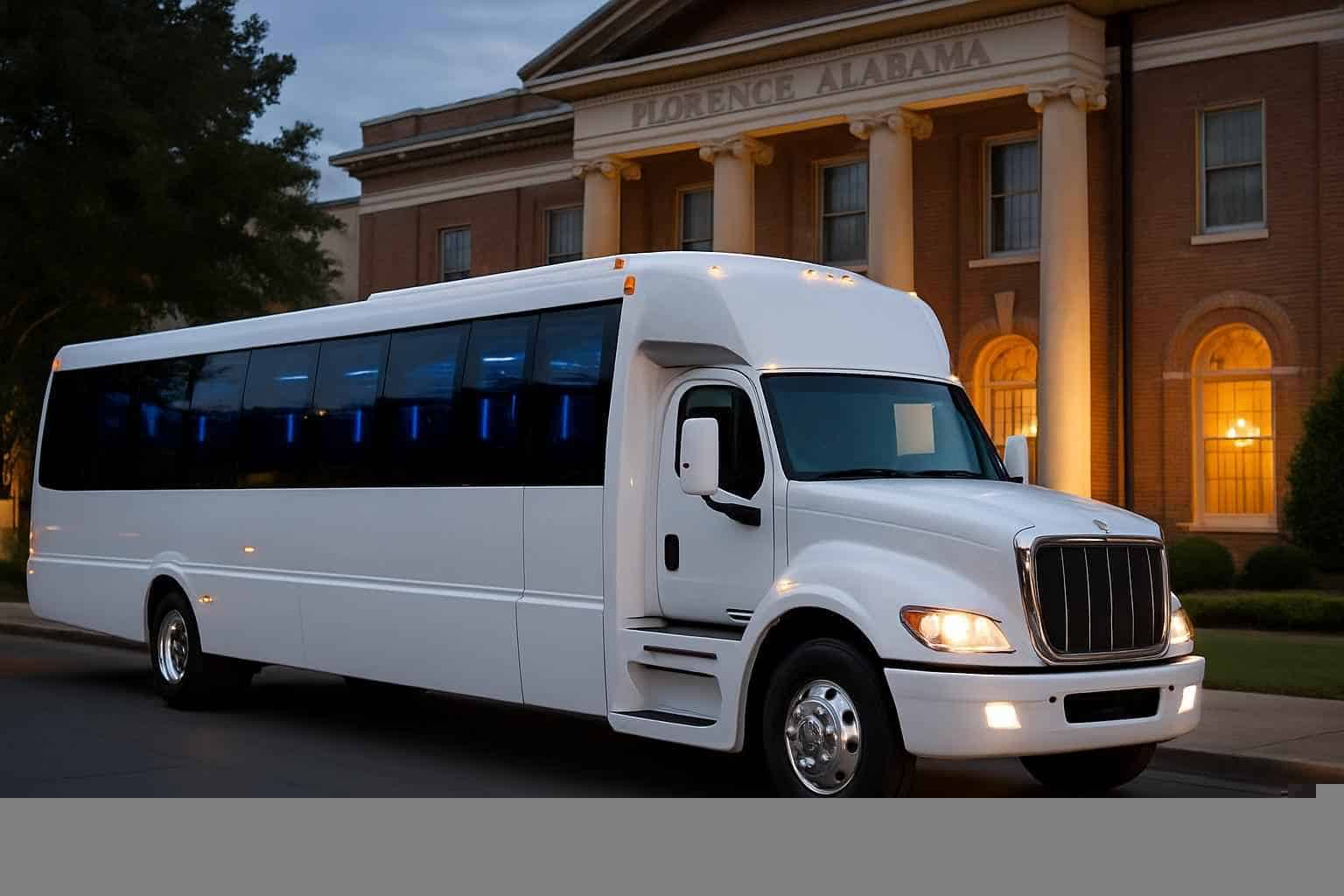 Best White Party Bus Company In Florence Alabama