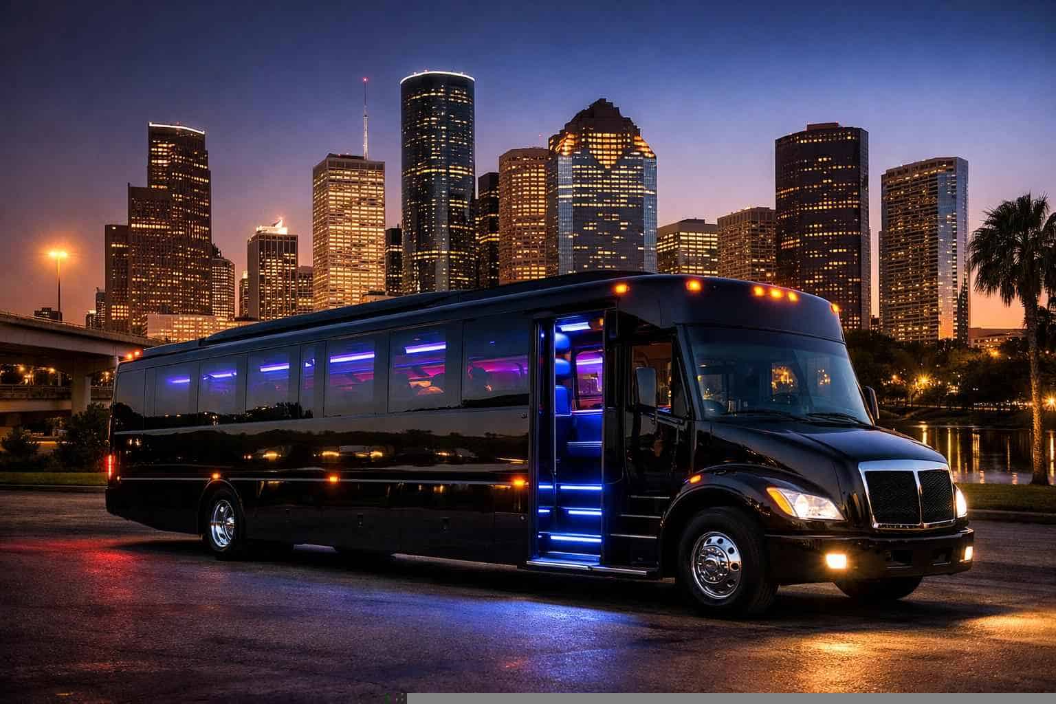 Best Black Bus Company In Houston Texas