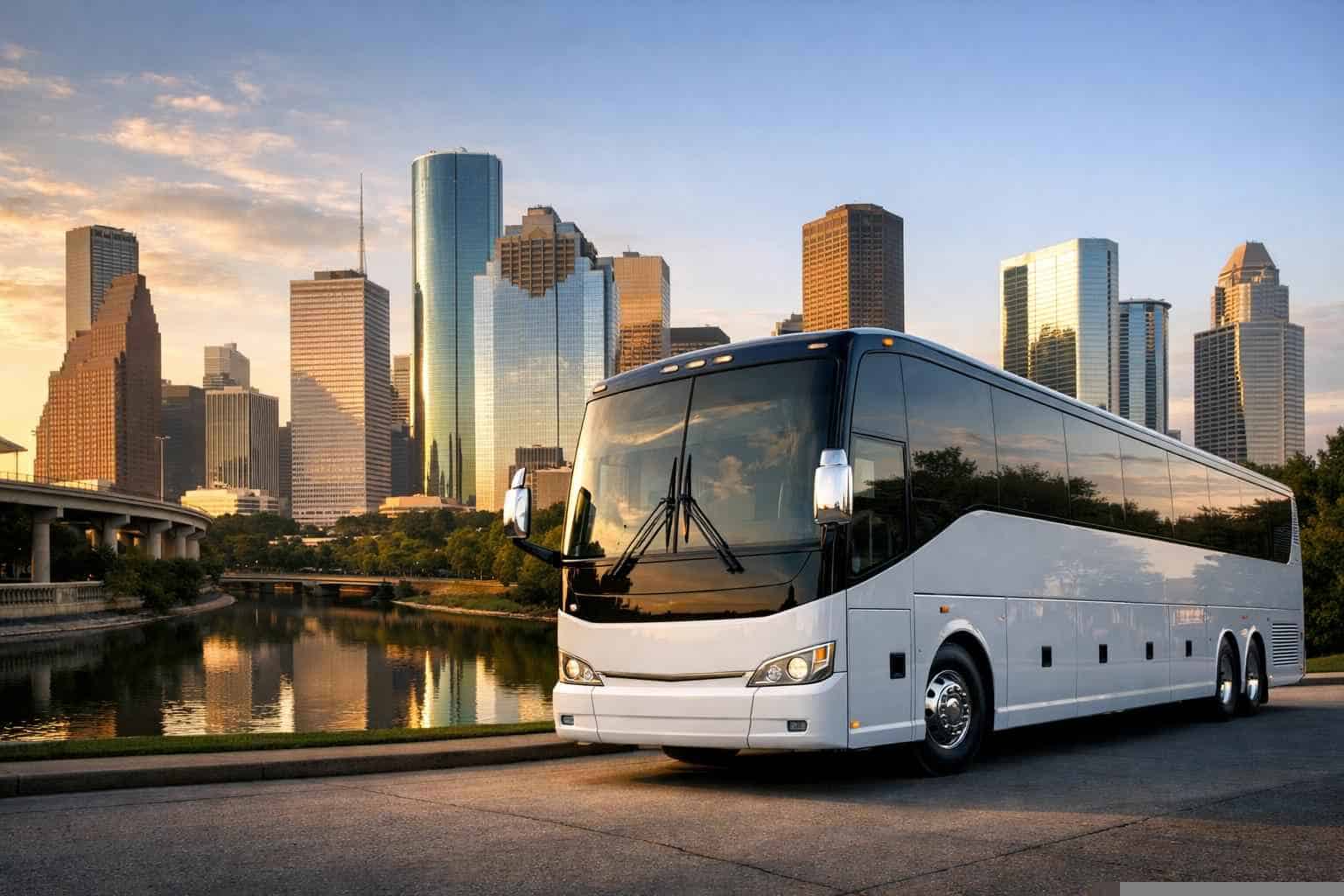 Best Houston TX Charter Bus Company