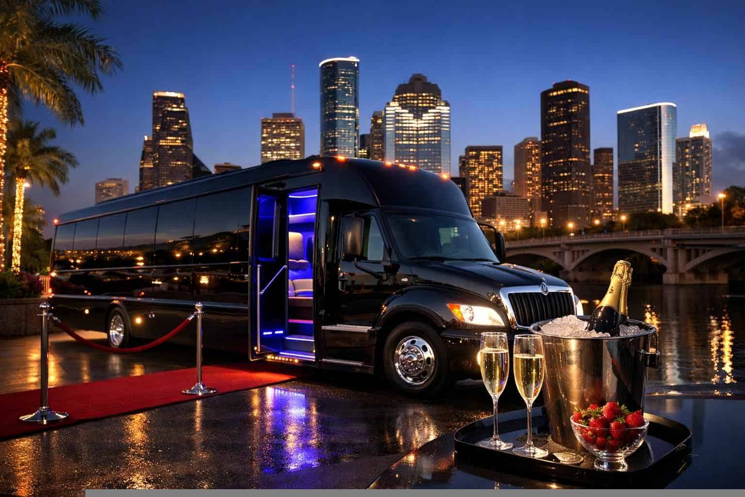 Best Houston TX Party Bus Company