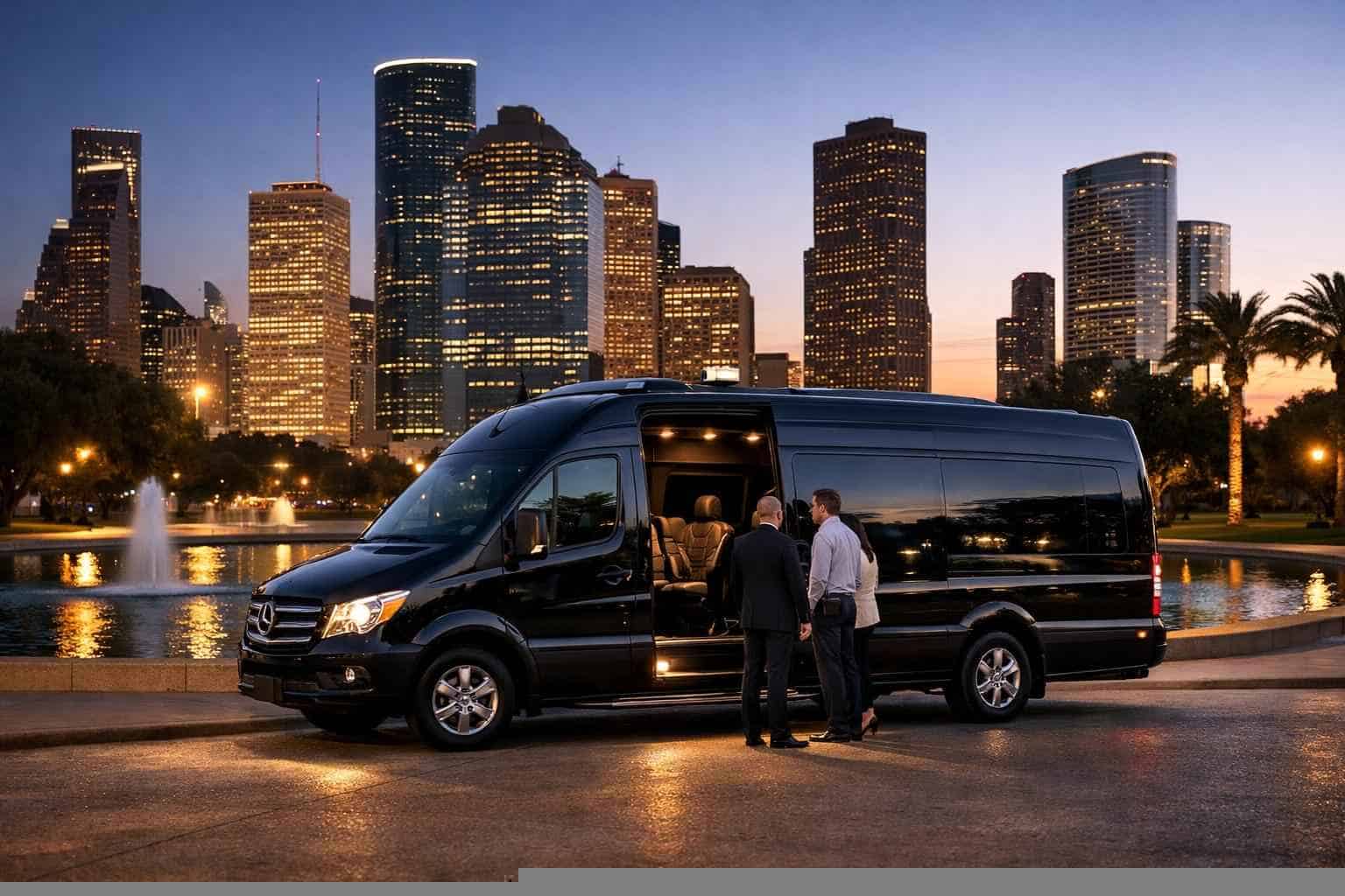 Best Houston TX Passenger Van Company