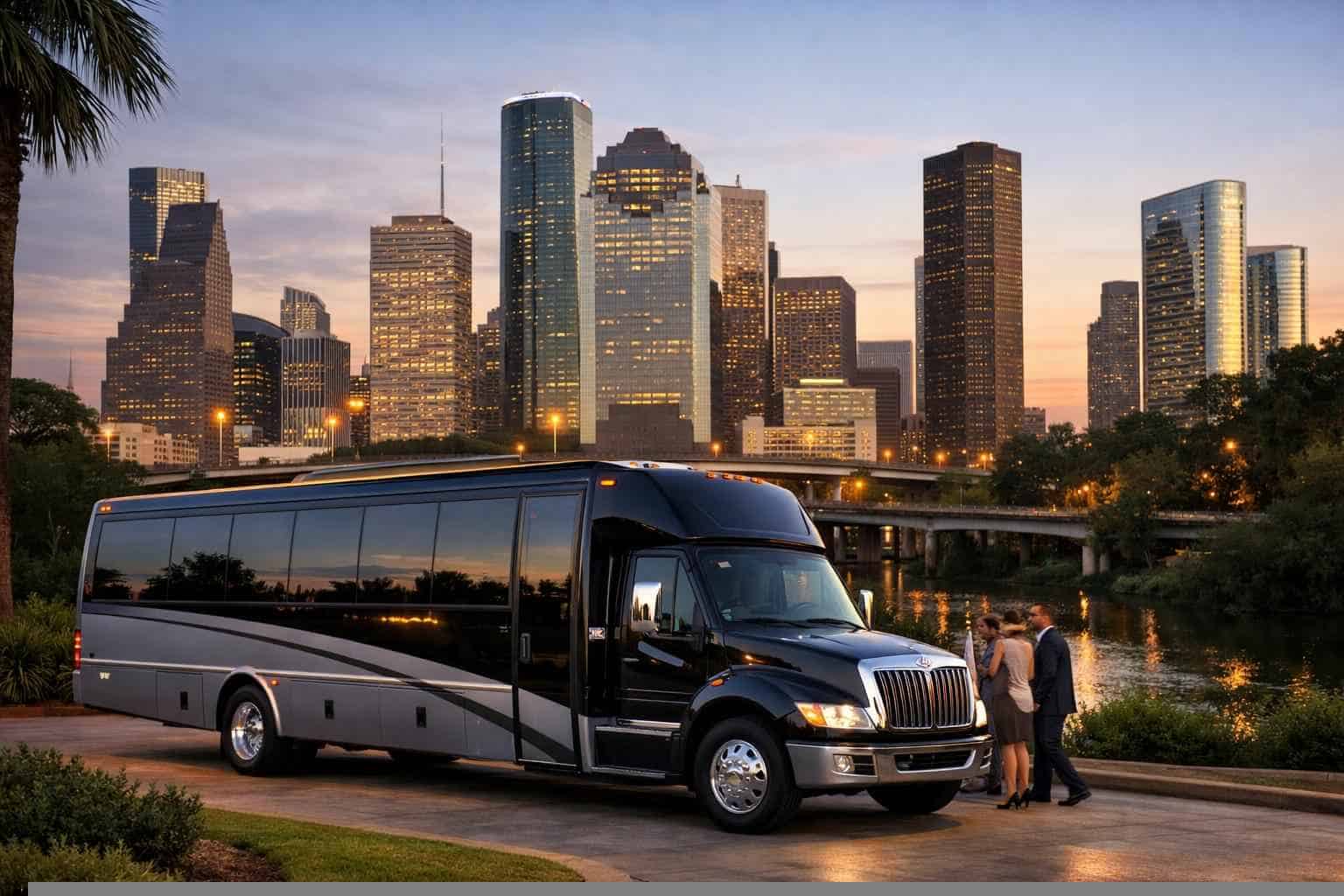 Best Houston TX Shuttle Bus Company