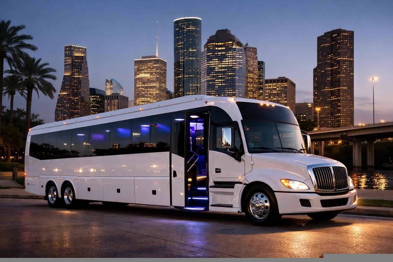 Best Houston TX White Bus Company