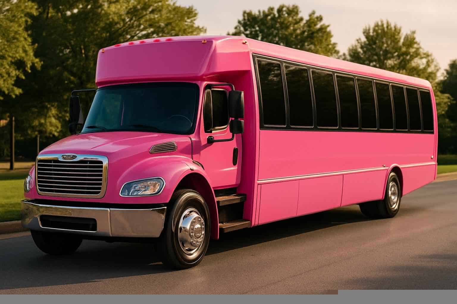 Best Pink Party Bus Company In Madison AL