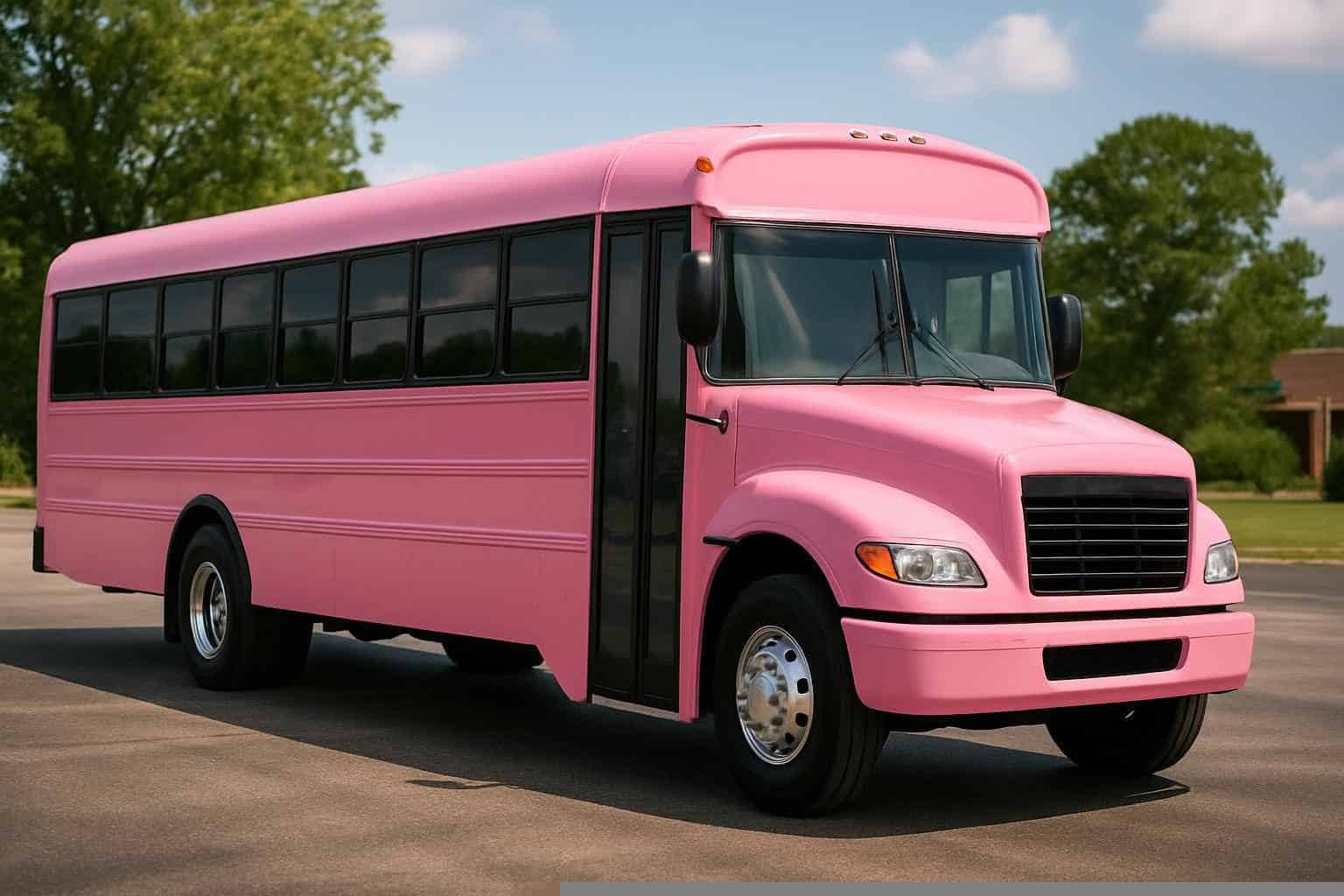 Best Pink Party Bus Company In Prattville AL