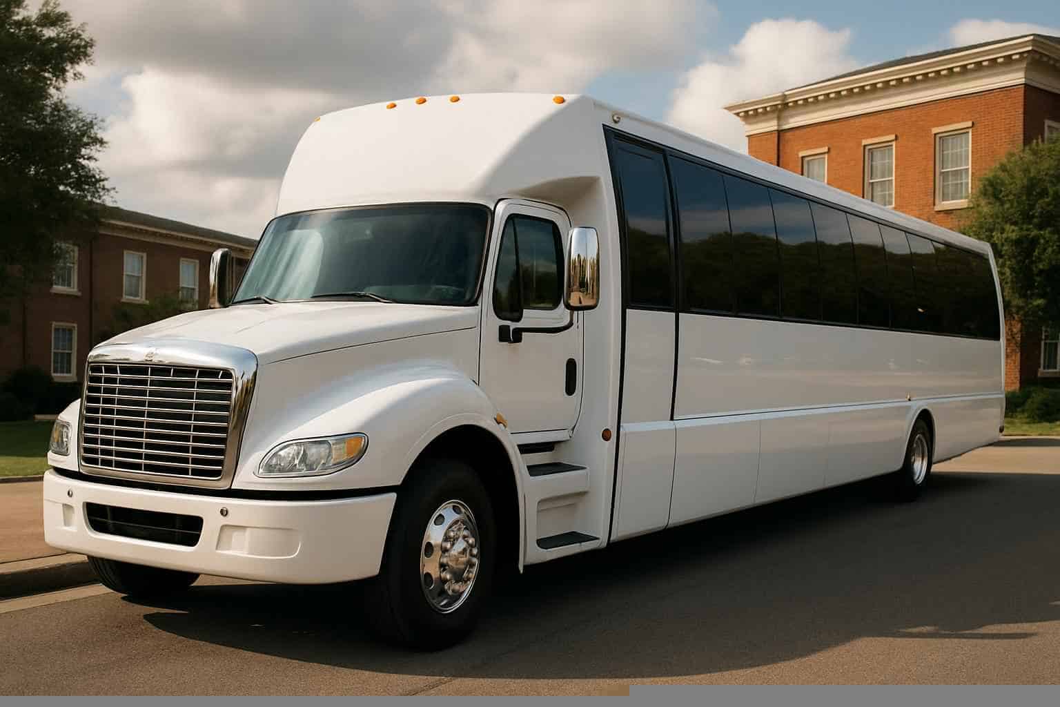 Best White Party Bus Company In Prattville AL