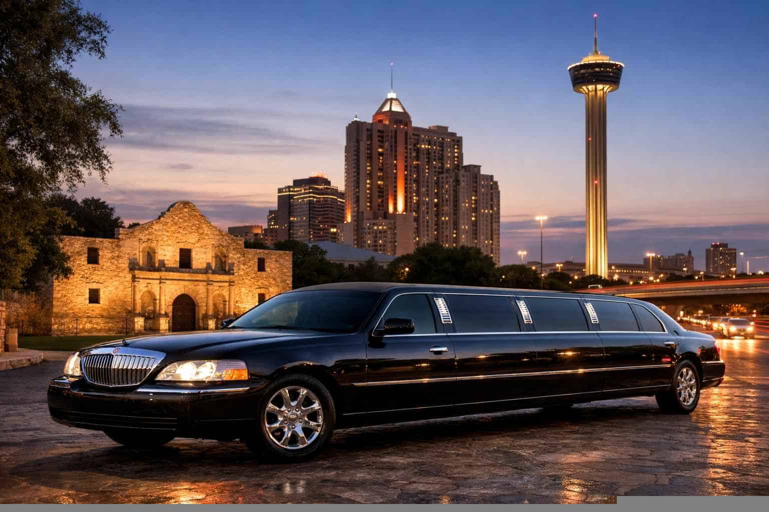 Best San Antonio TX Black Limo Company
