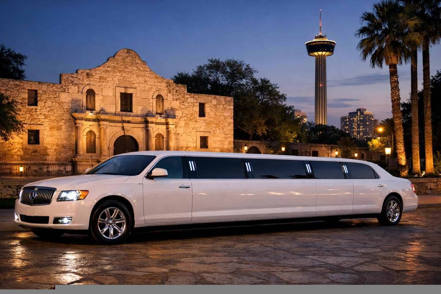 Best San Antonio TX White Limo Company