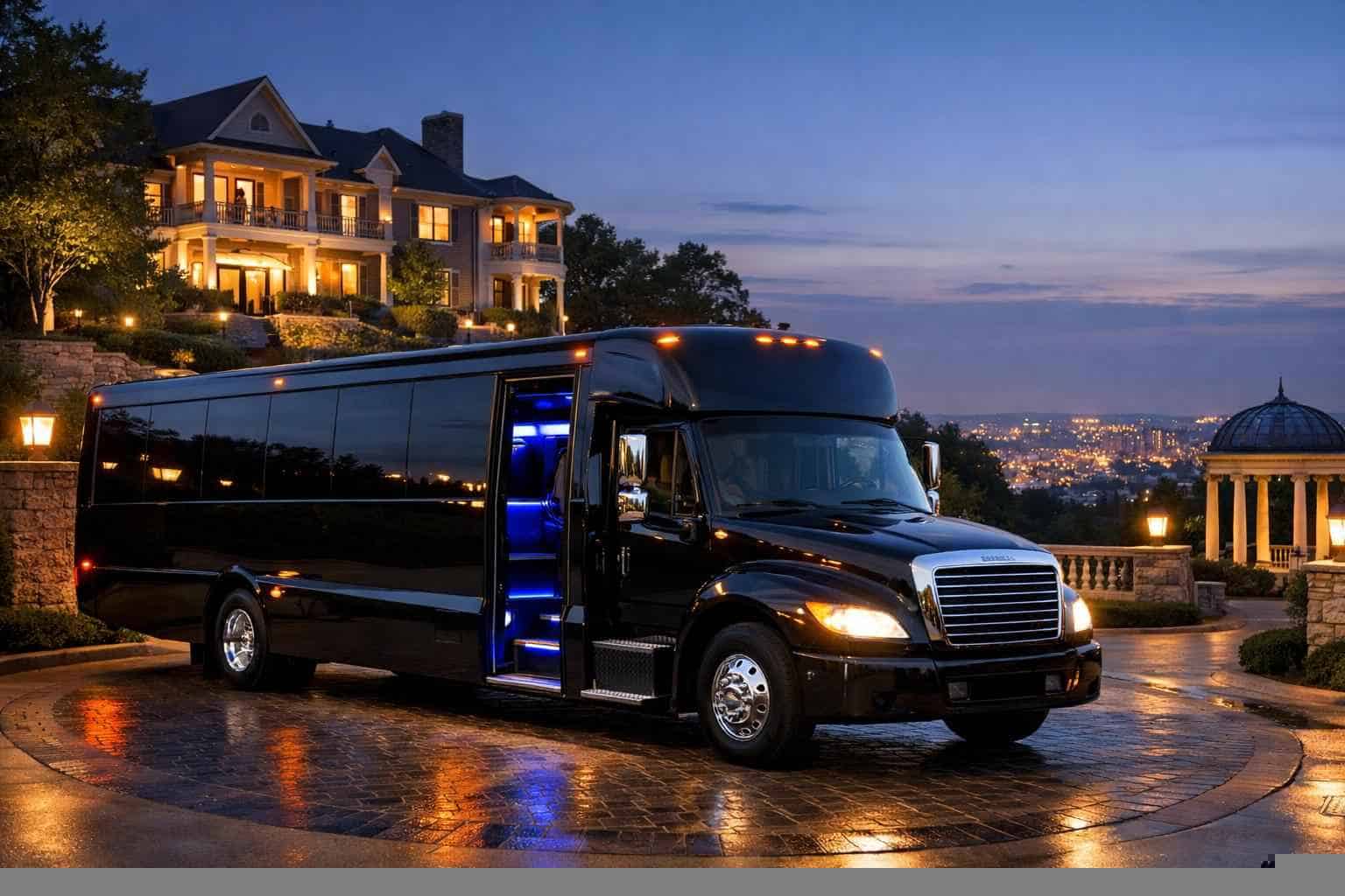 Black Party Bus Company In Vestavia Hills AL