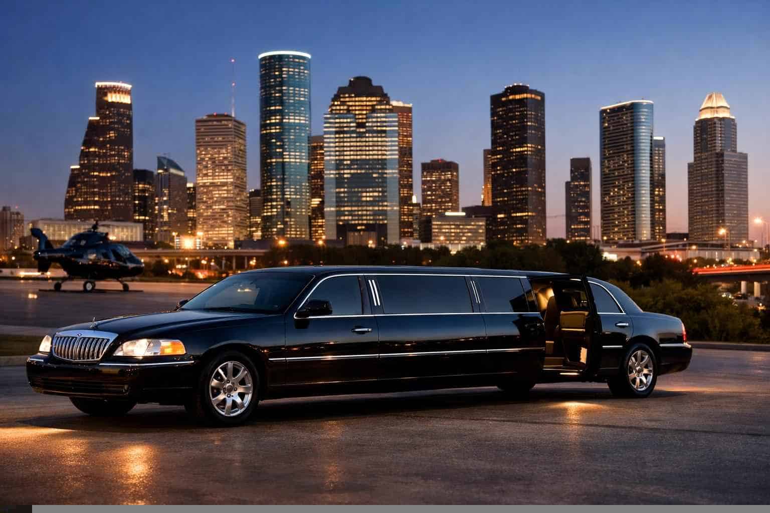 Black Limo Rental Services in Houston Texas