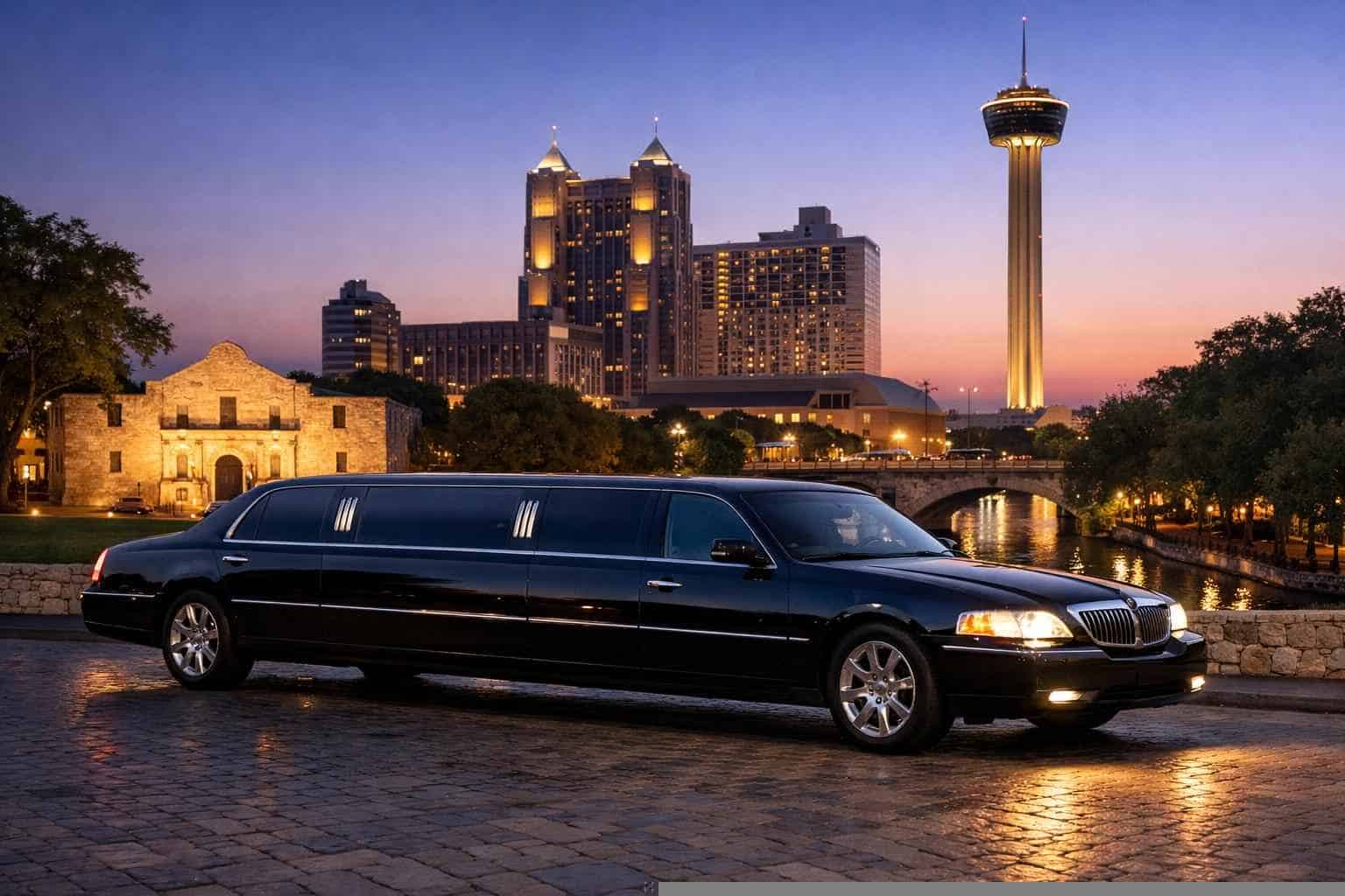 Black Limo Rental Services in San Antonio Texas