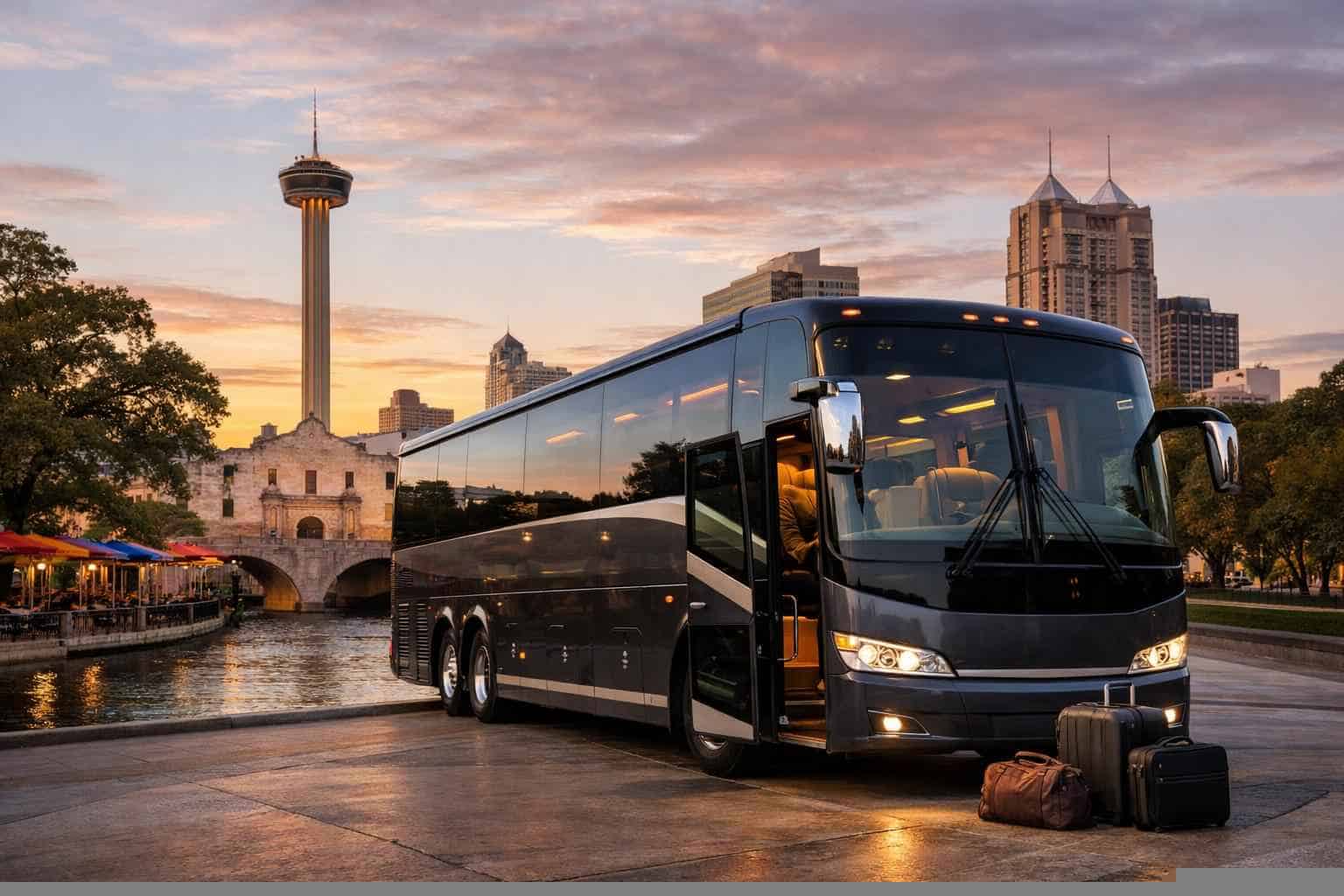 Group Bus Rental Services In San Antonio TX