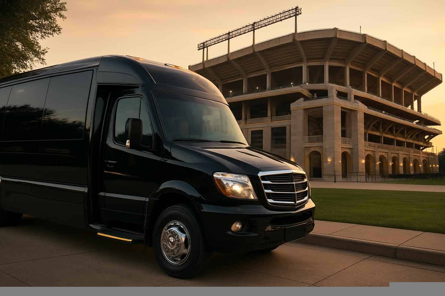 Can I book Gadsden Alabama shuttles for popular venues and stadiums