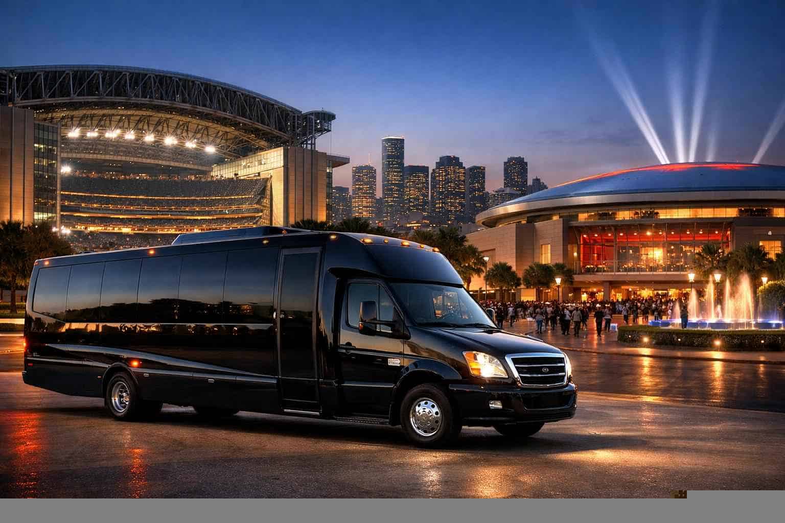 Can I Book Houston Texas Shuttles for Popular Venues and Stadiums