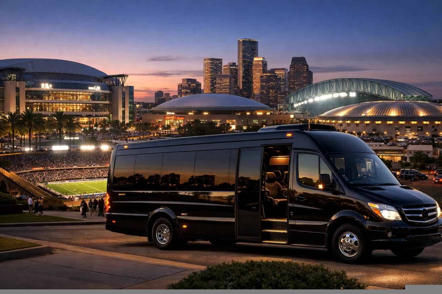 Can I Book Houston Texas Shuttles For Popular Venues And Stadiums
