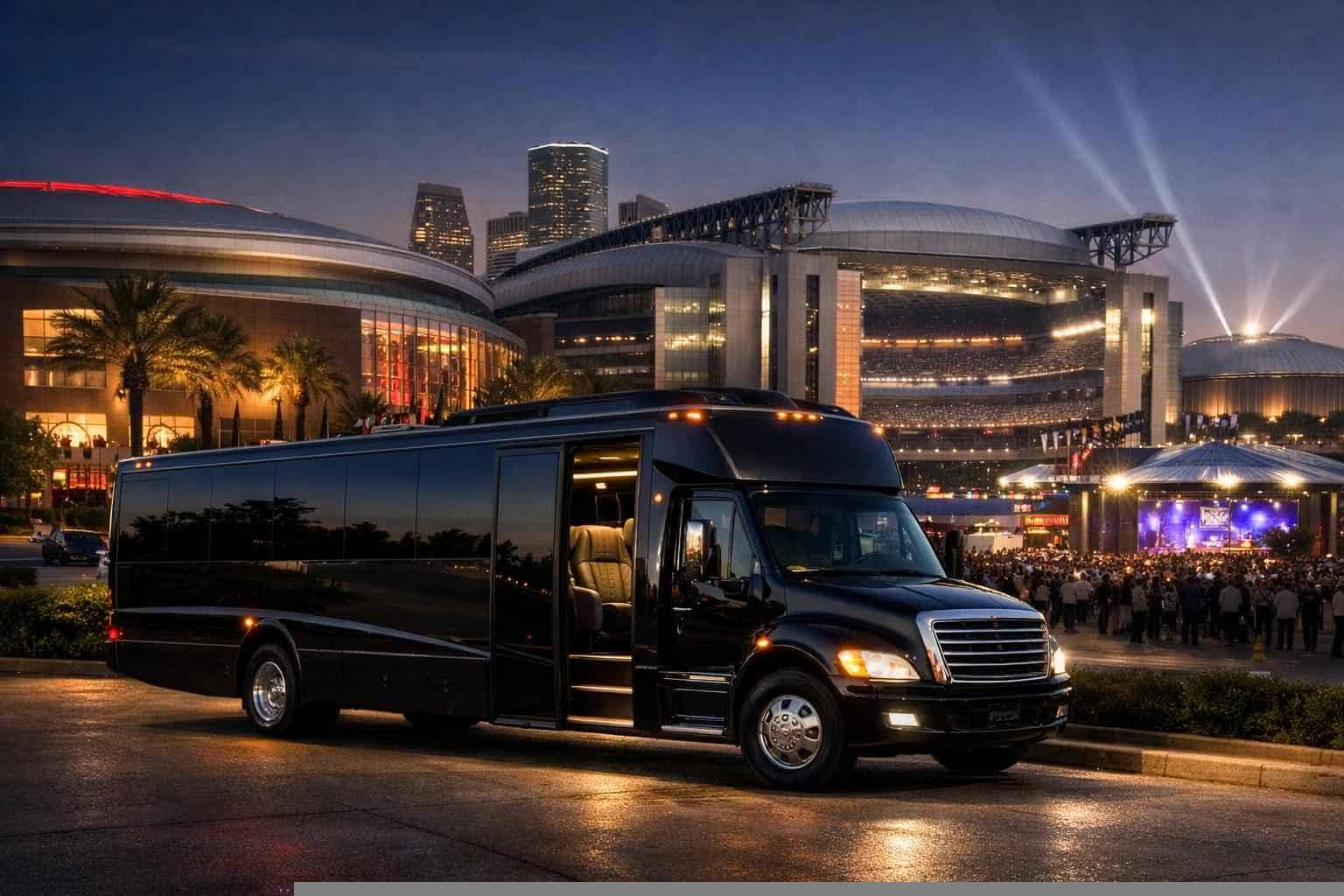 Can I Book Houston Texas Shuttles For Popular Venues And Stadiums