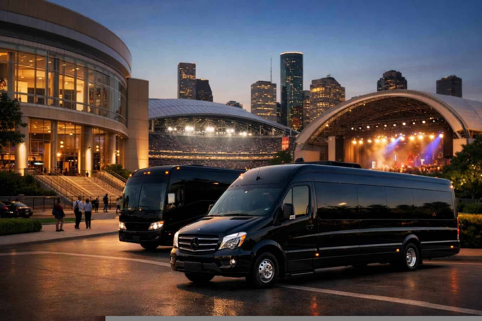 Can I Book Houston Texas Shuttles For Popular Venues And Stadiums