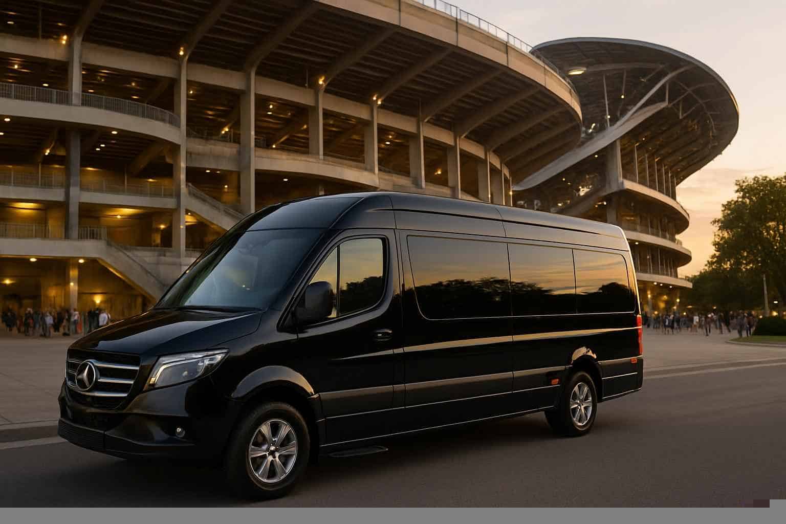 Can I book Phenix City Alabama shuttles for popular venues and stadiums