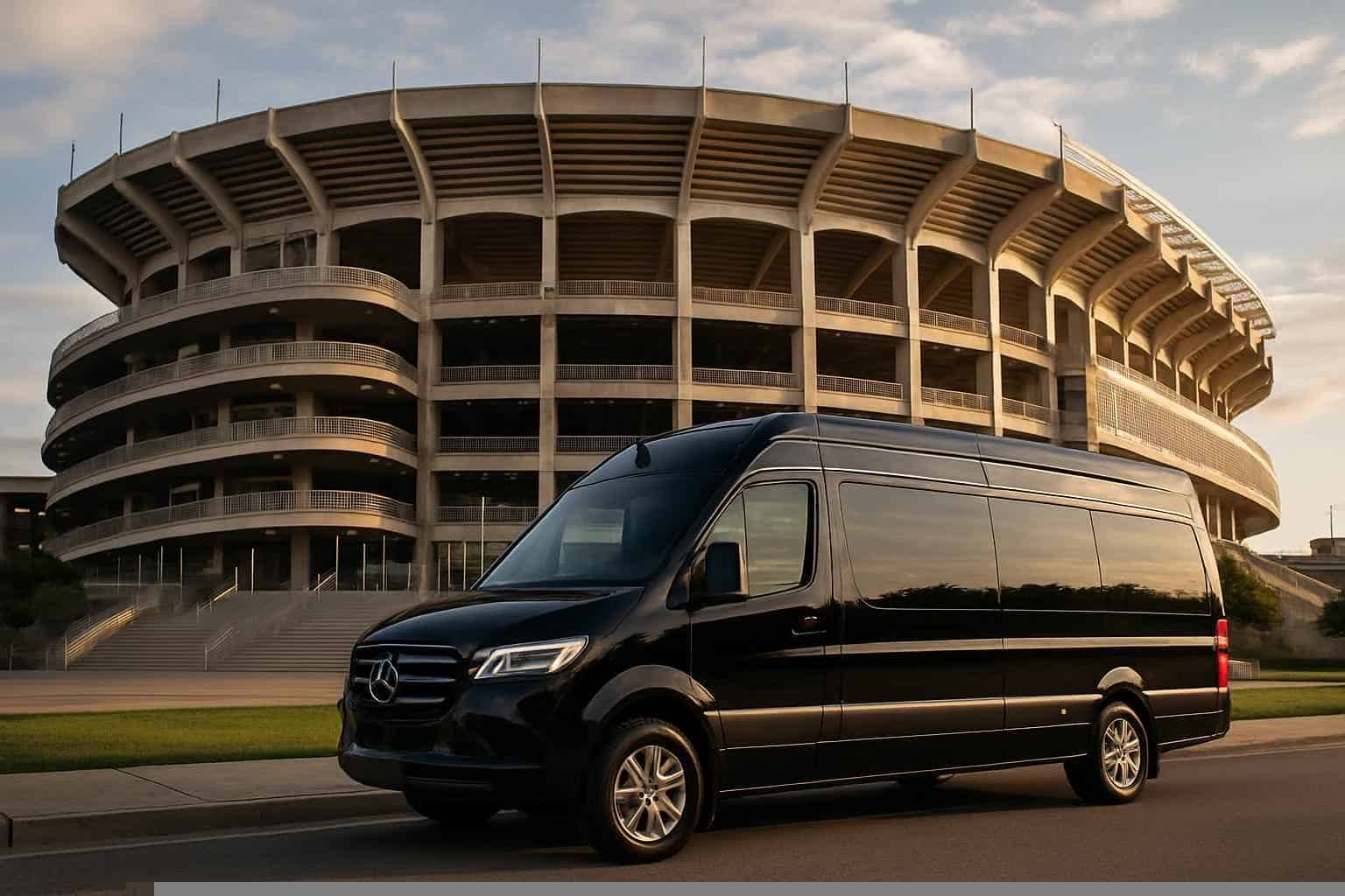 Can I book Phenix City Alabama shuttles for popular venues and stadiums
