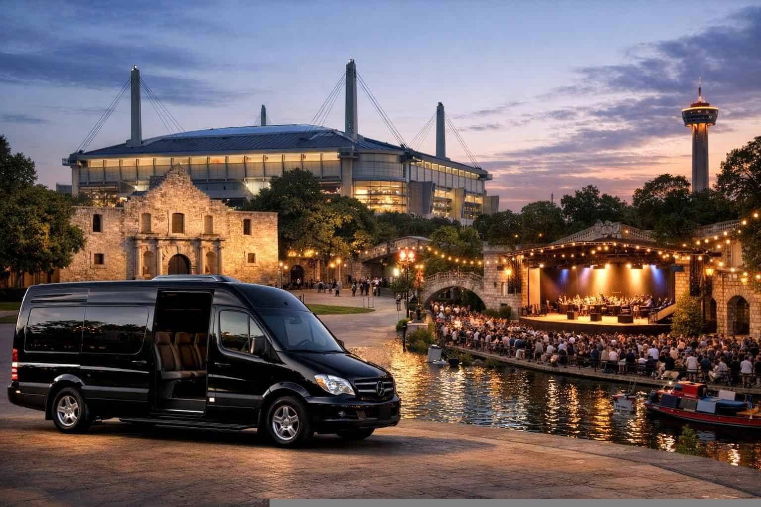Can I Book San Antonio Texas Shuttles For Popular Venues And Stadiums