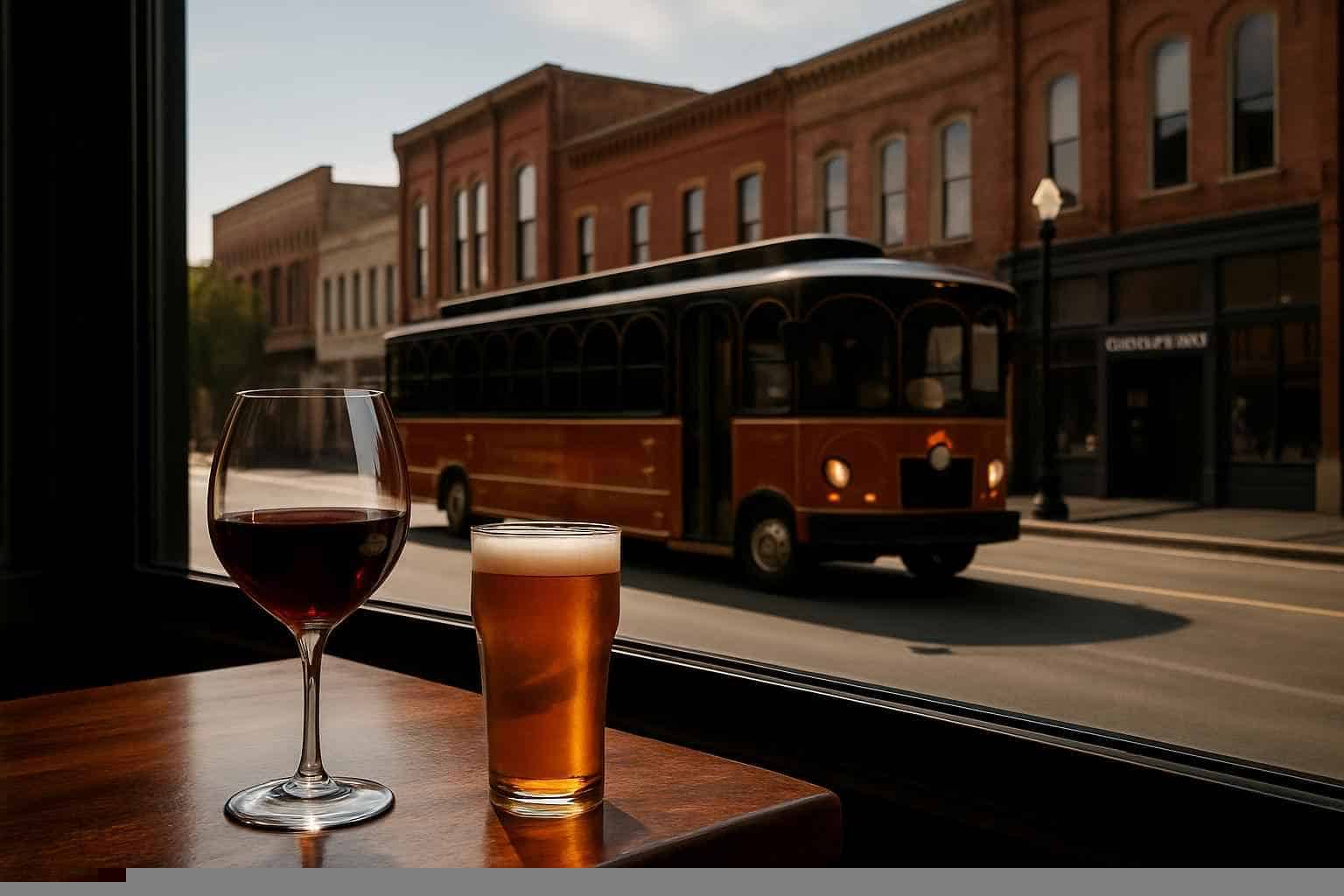 Can you handle multi-stop winery brewery city tours around Gadsden Alabama?