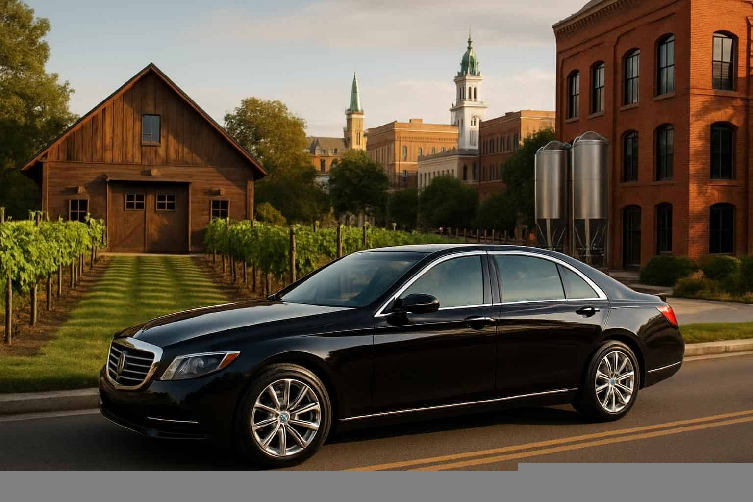 Can you handle multi-stop winery brewery city tours around Gadsden Alabama