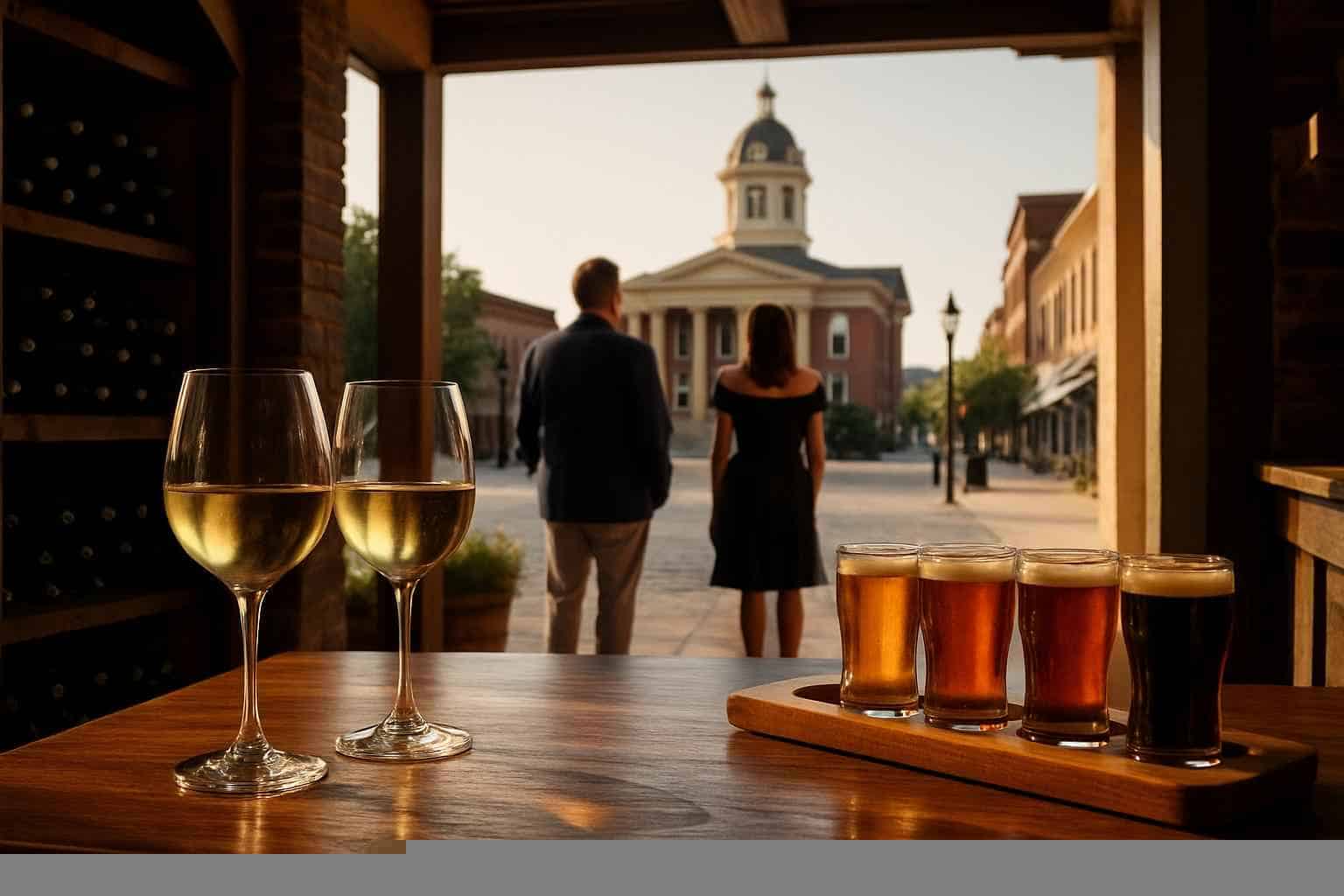 Can you handle multi-stop winery brewery city tours around Gadsden Alabama?