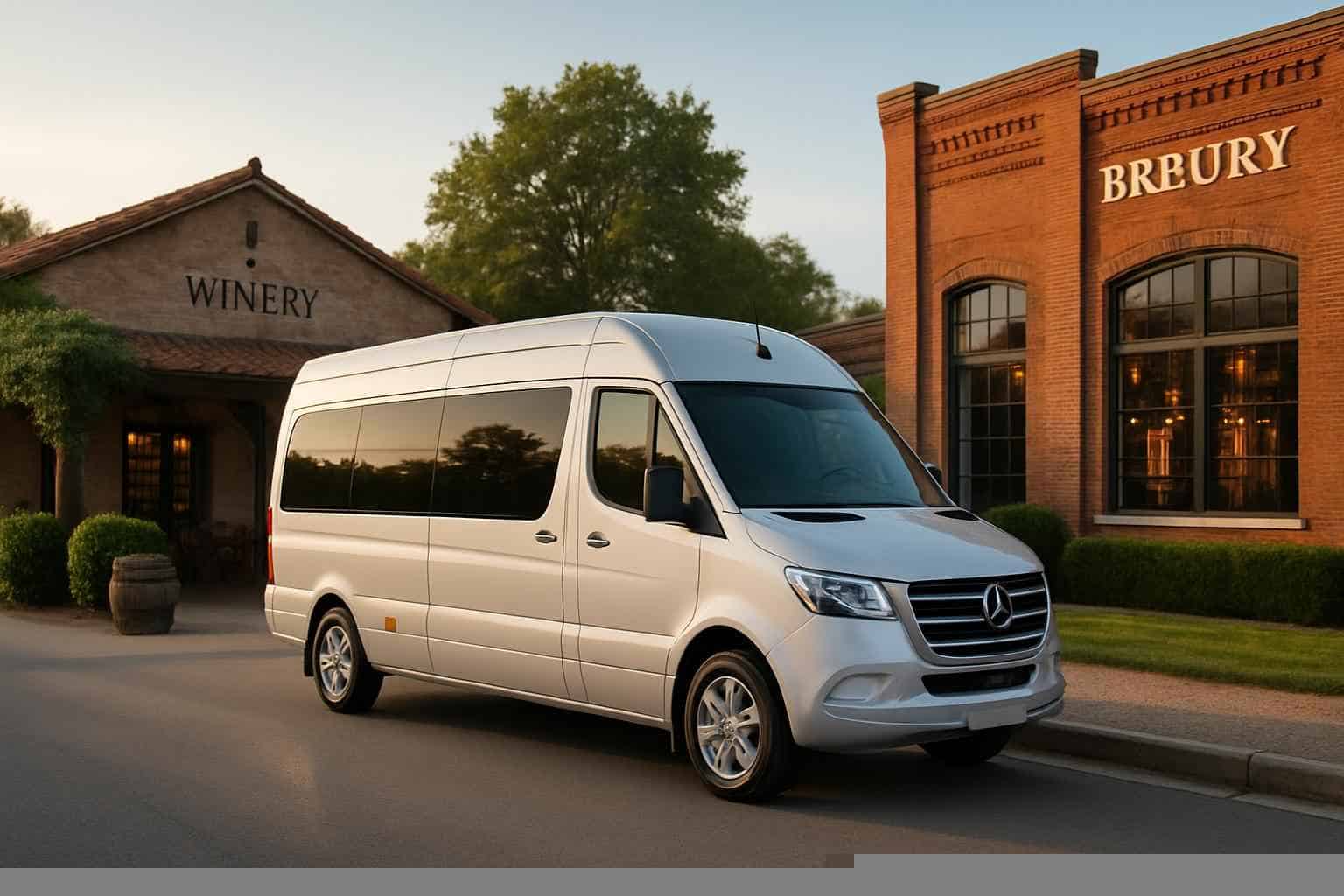 Can you handle multi-stop winery brewery city tours around Madison Alabama?
