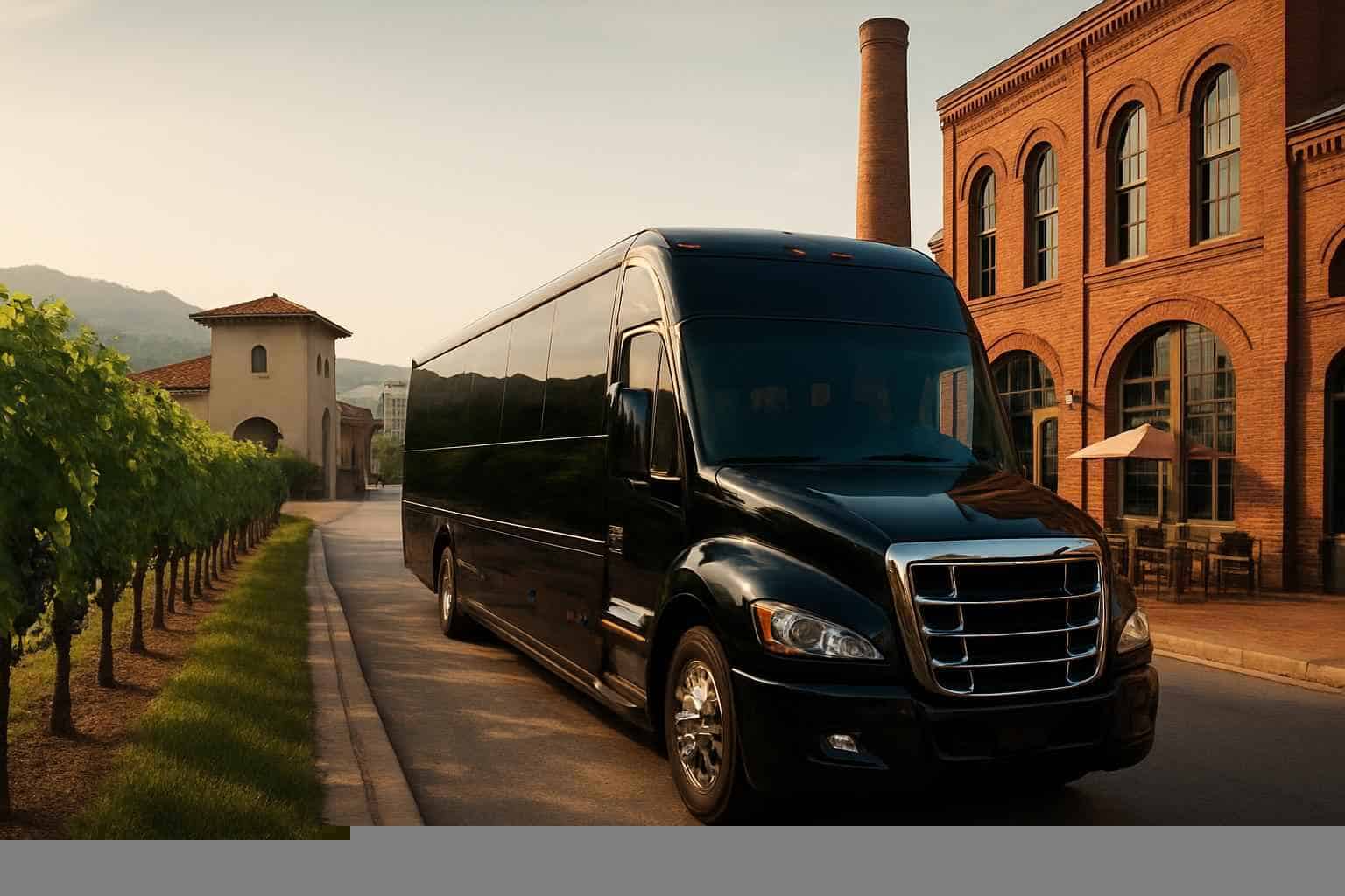 Can you handle multi stop winery brewery city tours around Phenix City Alabama