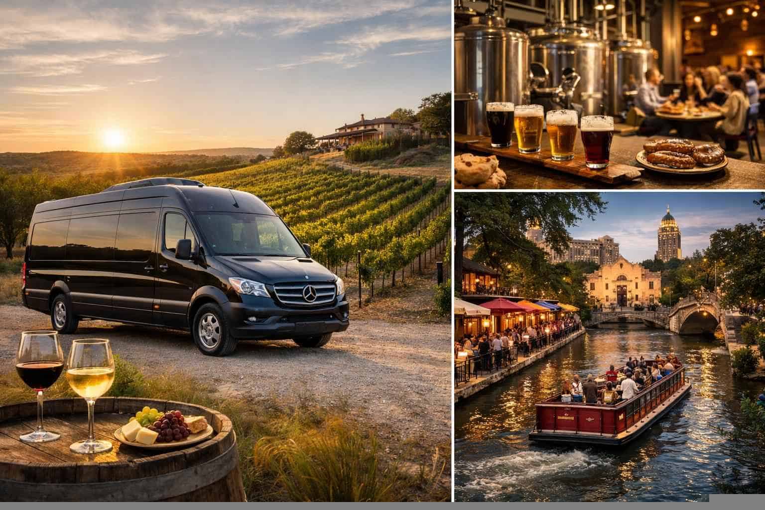 Can You Handle Multi Stop Winery Brewery City Tours Around San Antonio Texas?