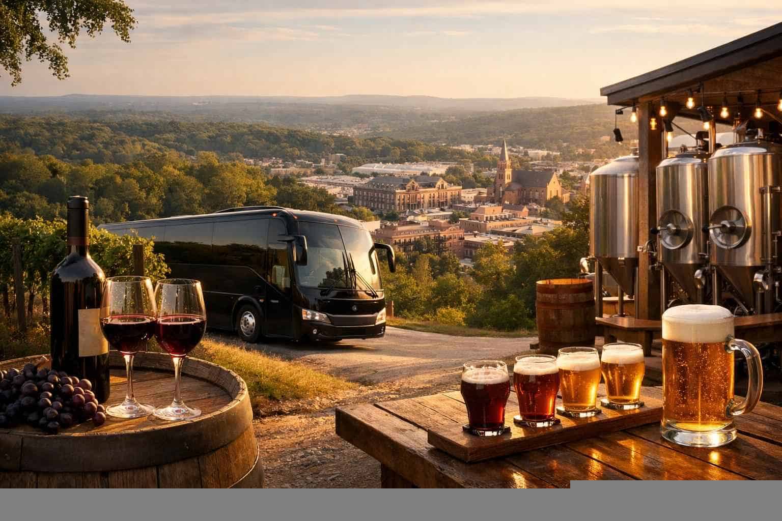 Can You Handle Multi Stop Winery Brewery City Tours Around Vestavia Hills Alabama
