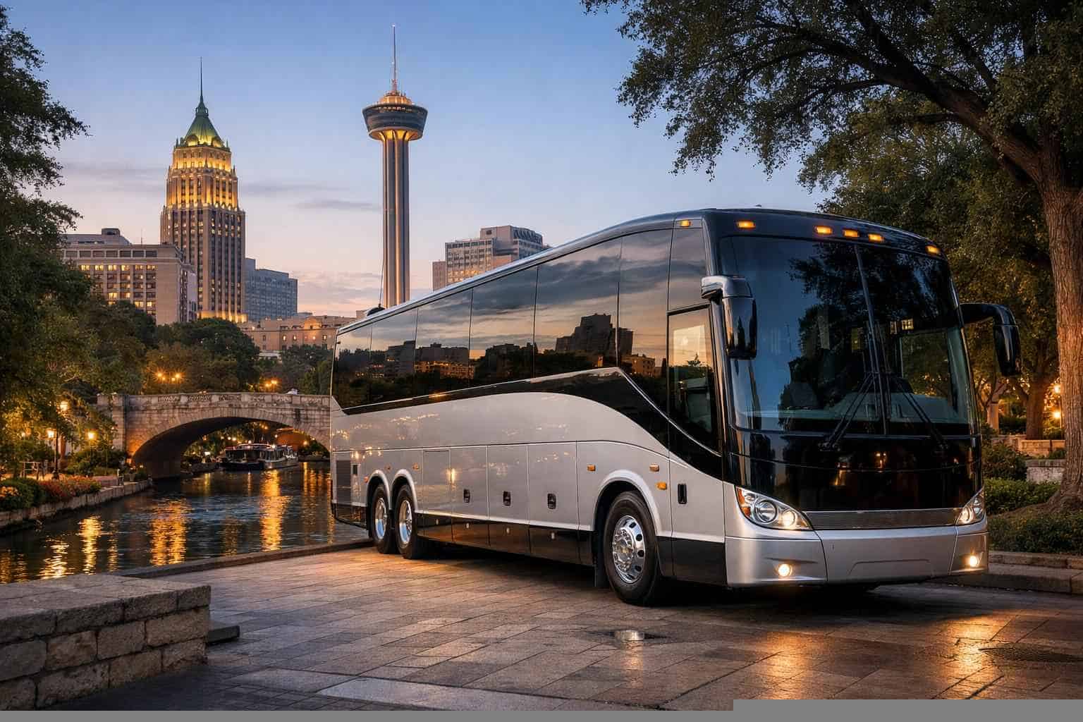 Charter Bus Rental Services in San Antonio Texas