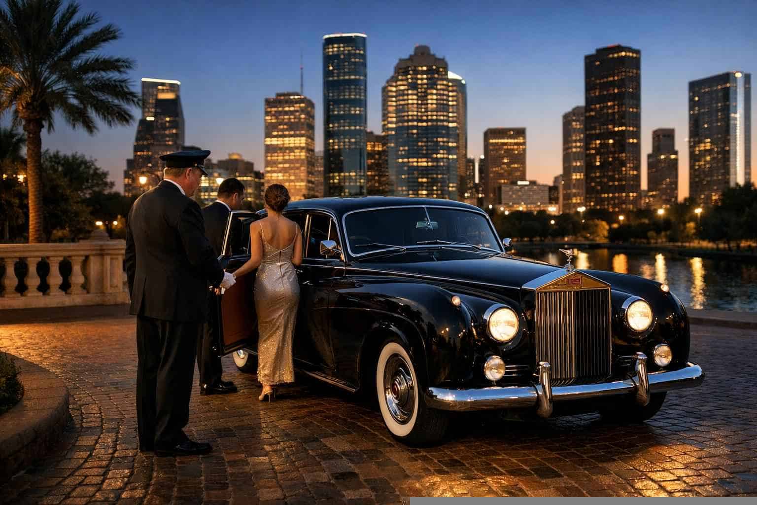 Classic Car Chauffeur Services in Houston Texas