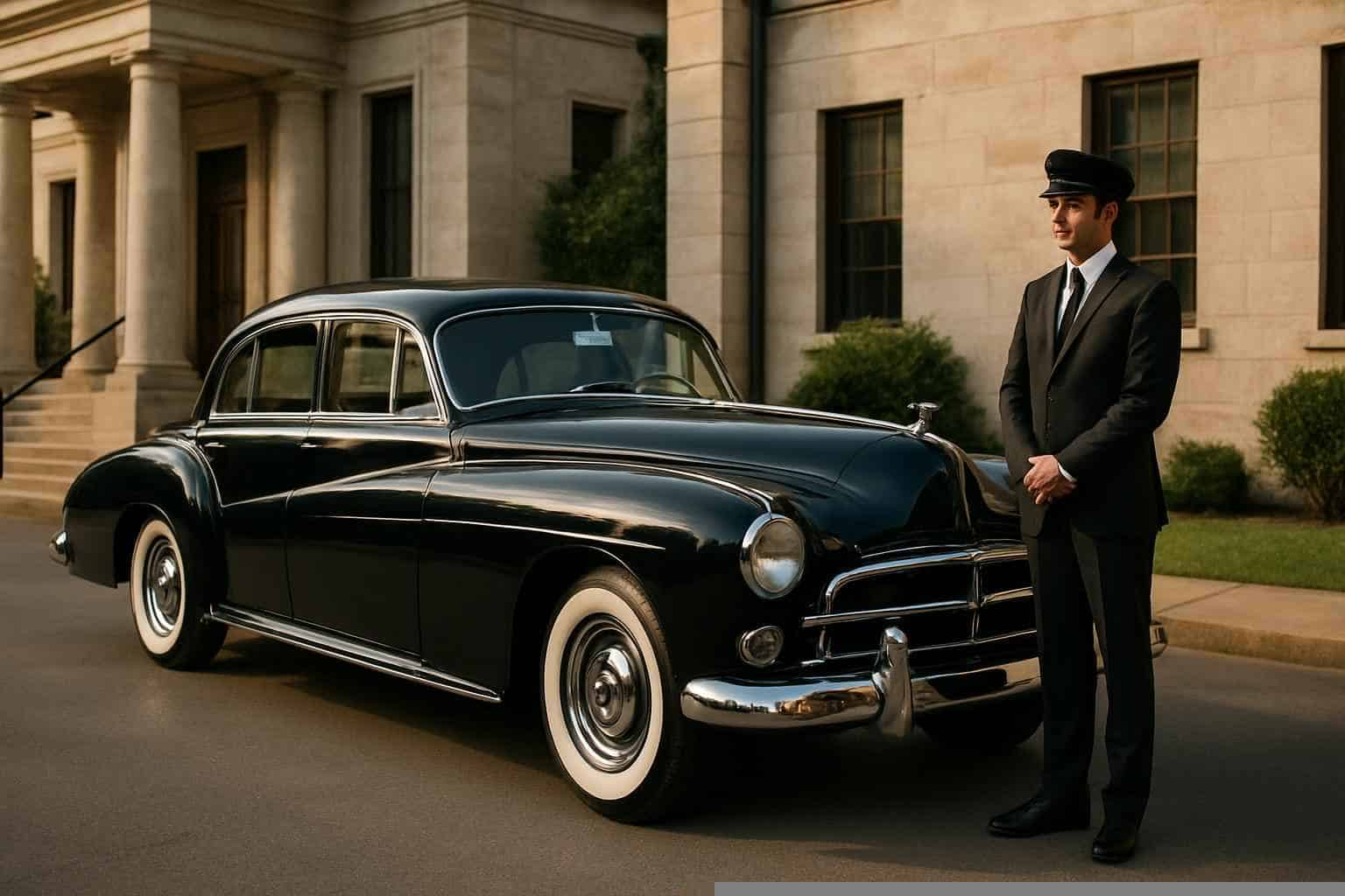 Classic Car Chauffeur Services For Special Events