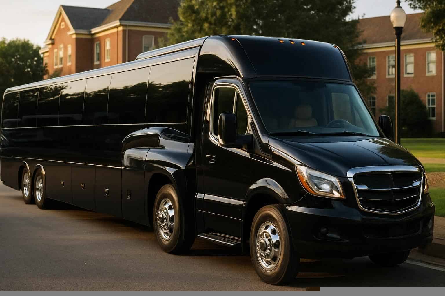 Private Black Buses For Decatur Group Events