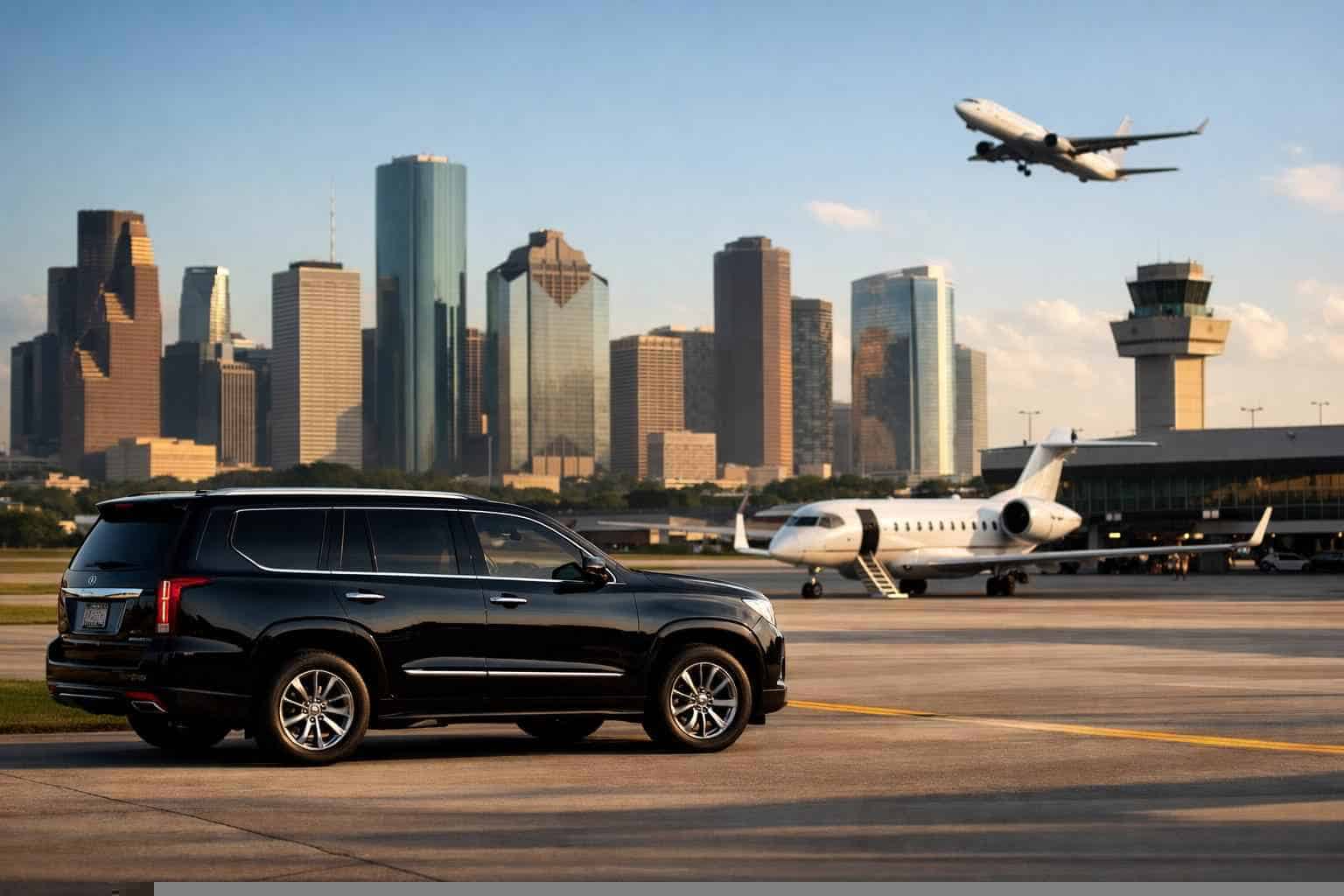 Do you offer transfers between Houston Texas and the main airports?