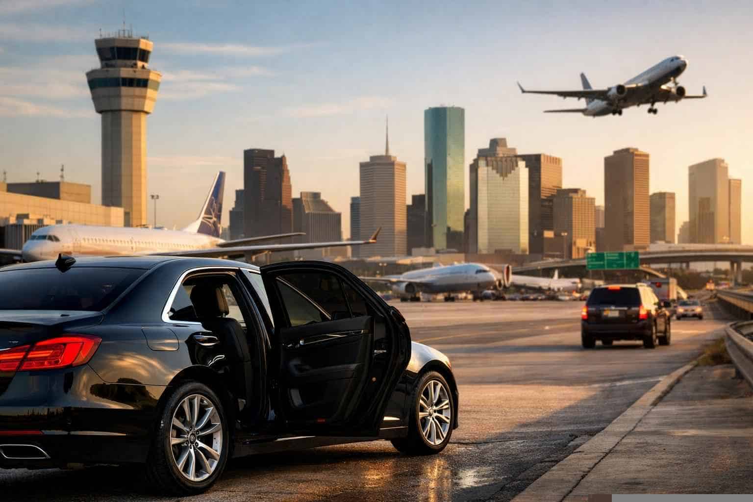 Do you offer transfers between Houston Texas and the main airports