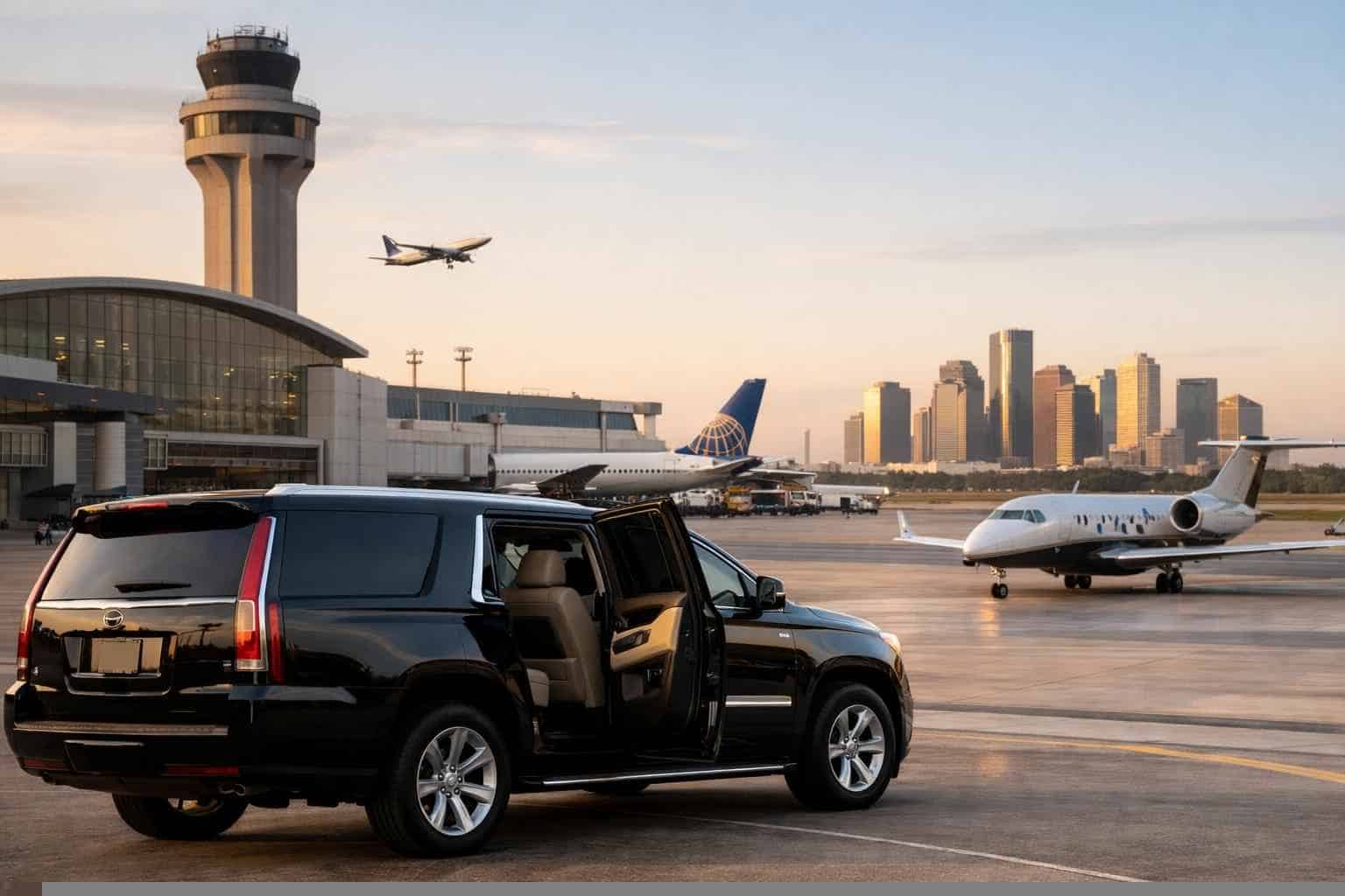 Do you offer transfers between Houston Texas and the main airports?