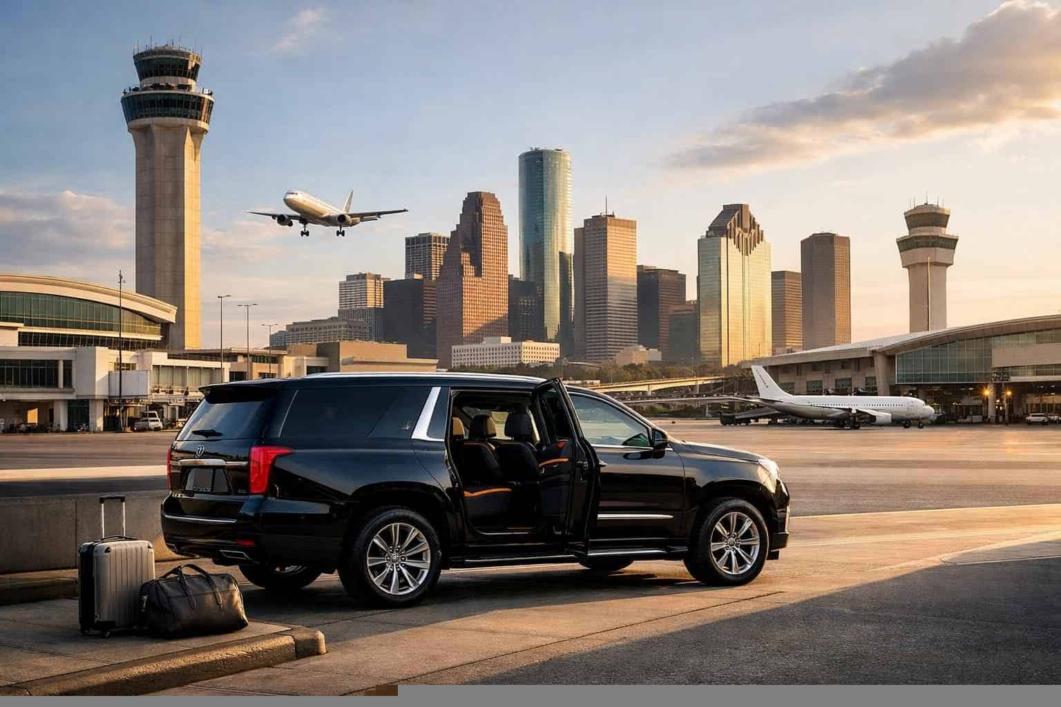 Do you offer transfers between Houston Texas and the main airports?