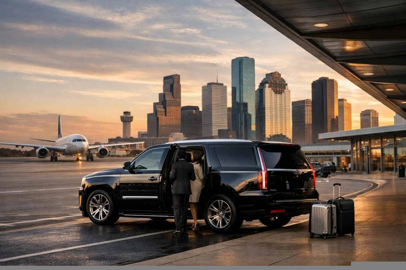 Do you offer transfers between Houston Texas and the main airports?