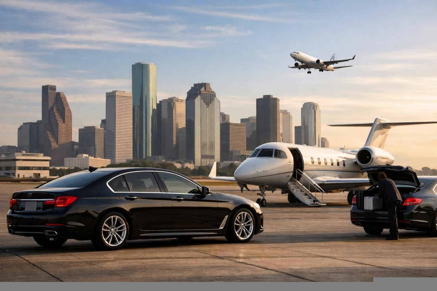 Do you offer transfers between Houston Texas and the main airports?