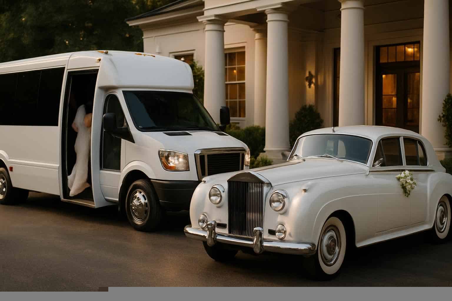 Do You Provide Wedding Day Shuttles And A Classic Vintage Getaway Car In Decatur Alabama