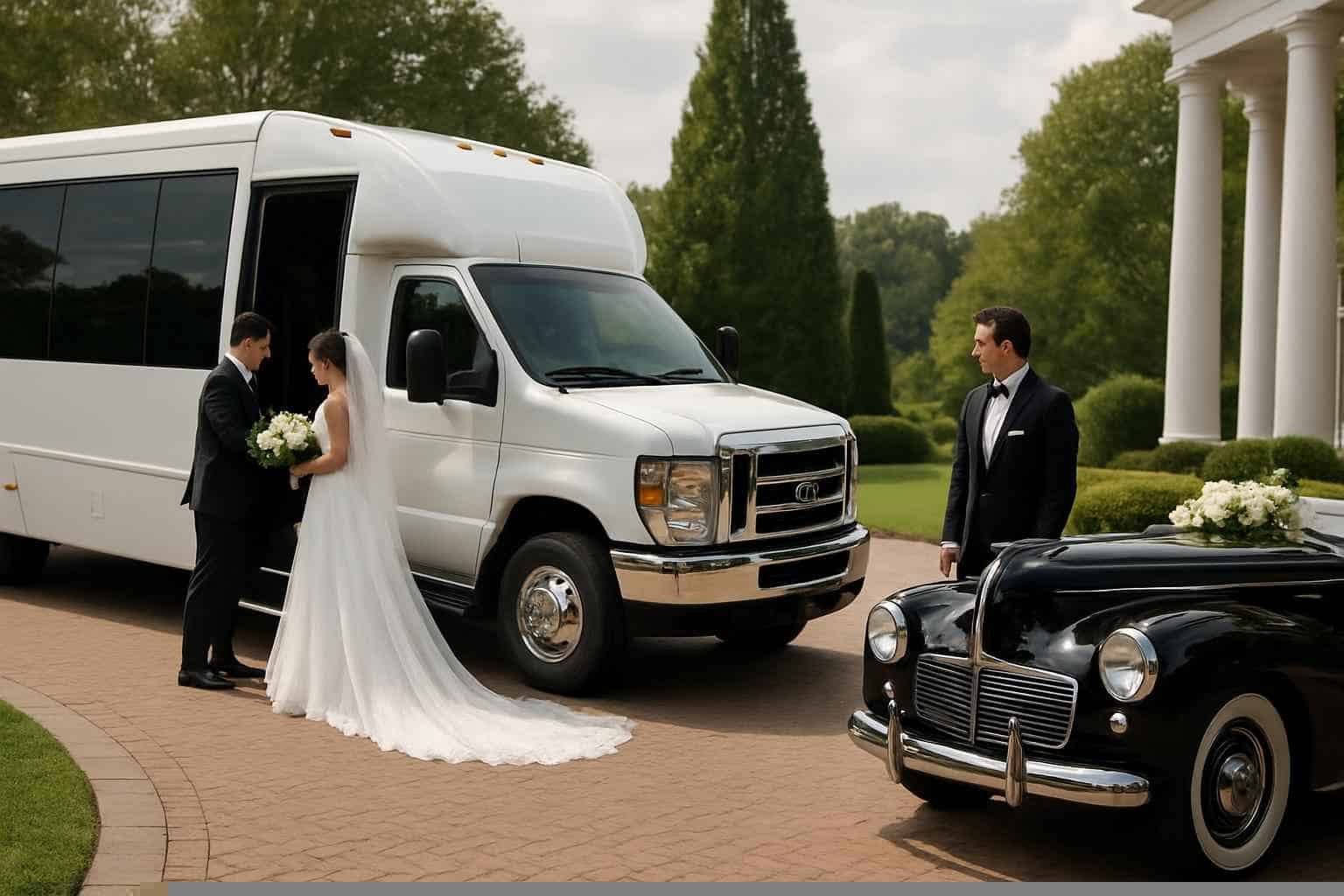 Wedding Shuttle And Getaway Car Service