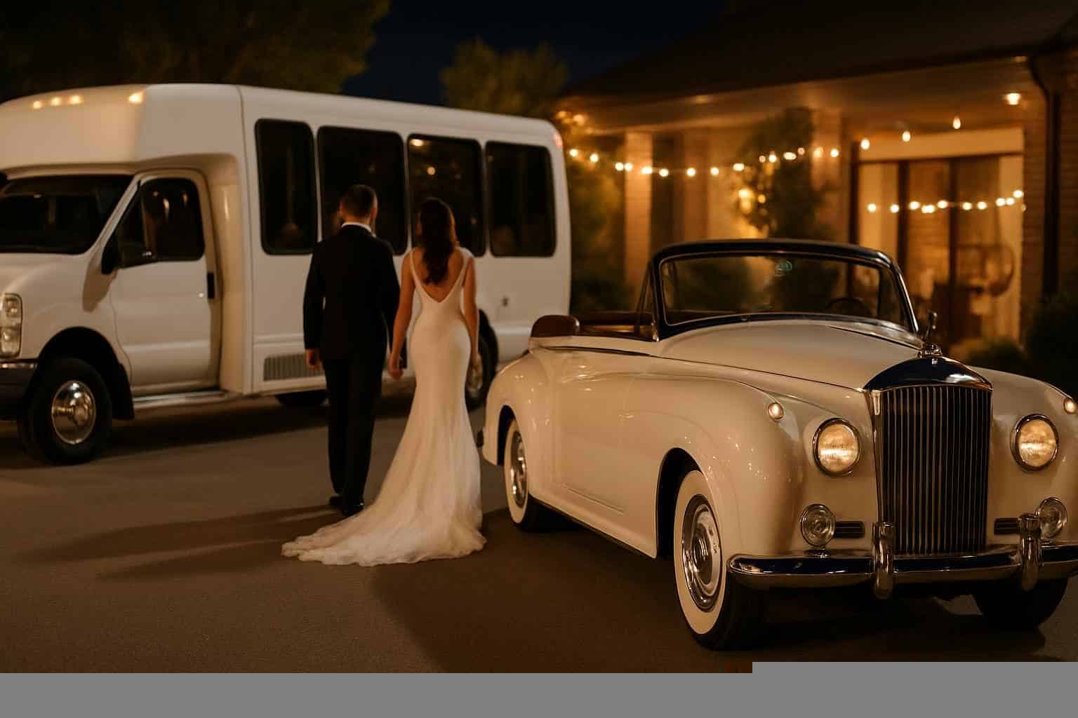 Do You Provide Wedding Day Shuttles And A Classic Vintage Getaway Car In Madison Alabama?