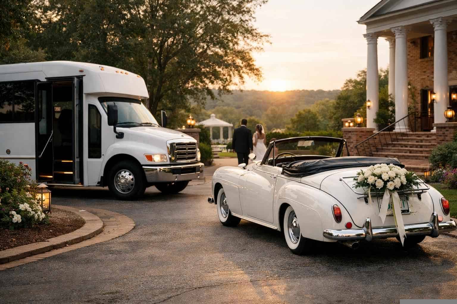 Wedding Shuttle Bus Rentals In Vestavia Hills