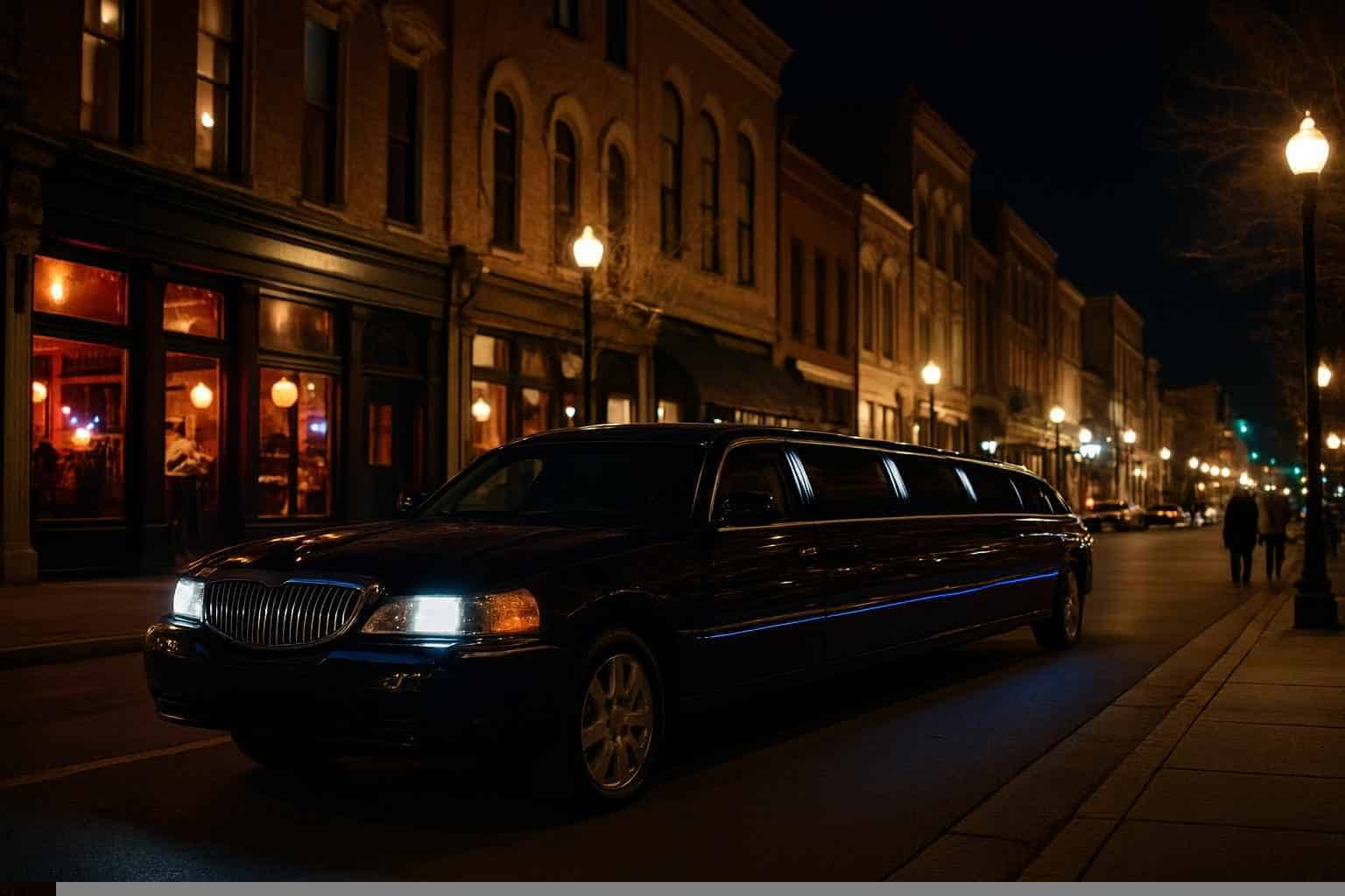 Do you service nightlife areas and downtown districts in Florence Alabama for hourly charters?