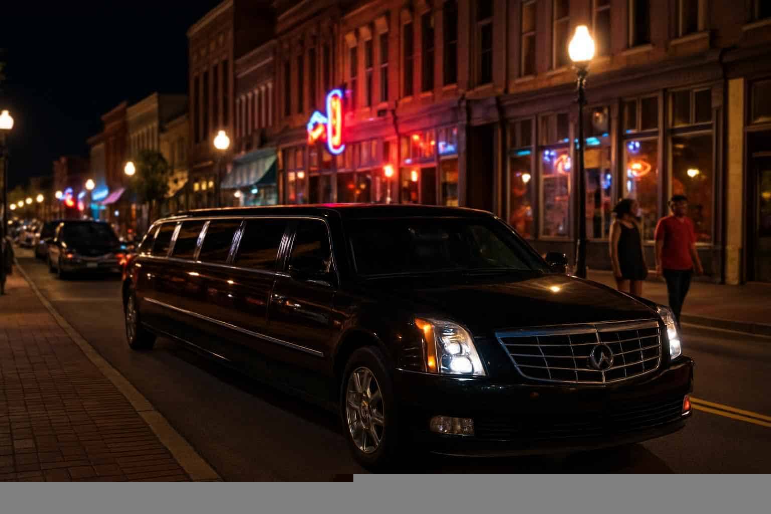Do you service nightlife areas and downtown districts in Gadsden Alabama for hourly charters?