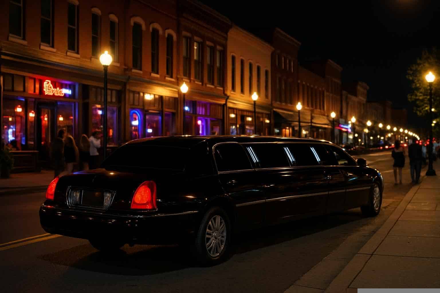 Do you service nightlife areas and downtown districts in Gadsden Alabama for hourly charters?