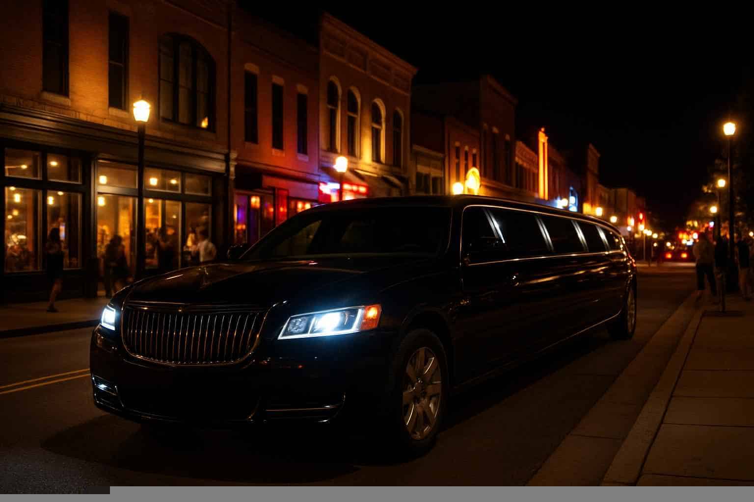 Do you service nightlife areas and downtown districts in Gadsden Alabama for hourly charters